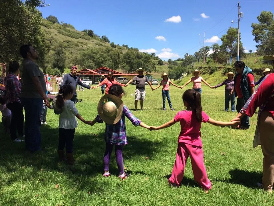 Dinámica de grupo en el área abierta