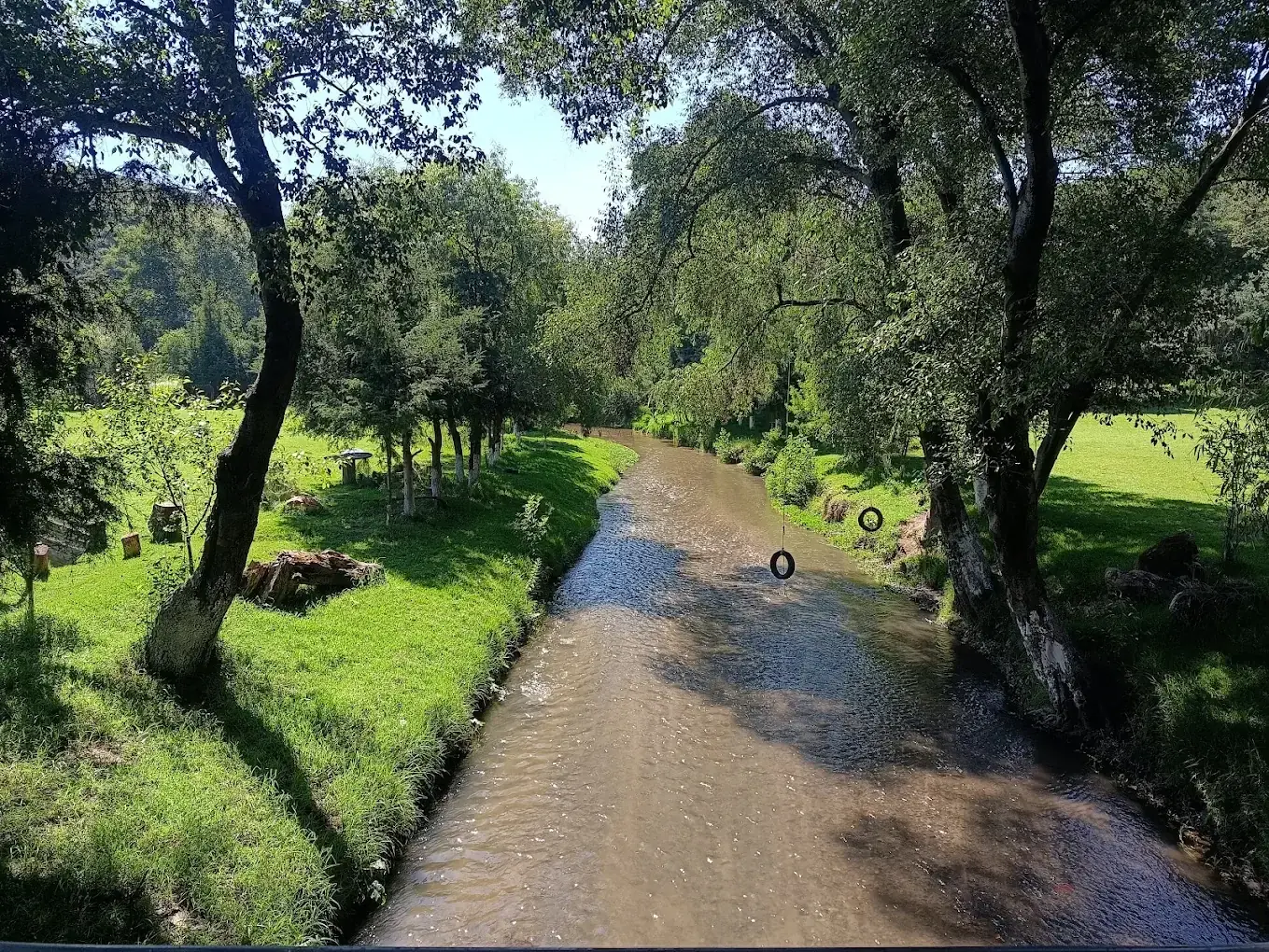 Río Atoyac dentro de la propiedad